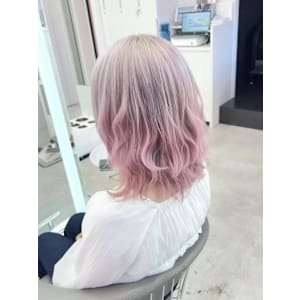 ピンクグラデーション