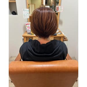 前下がりショートボブ