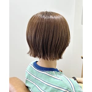 切りっぱなしボブ