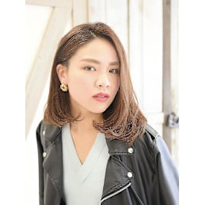 艶髪♪内巻き大人ミディアムボブ