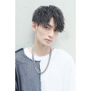 ツイスパハーフアップ