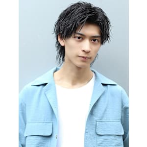 ツイスパハーフアップ