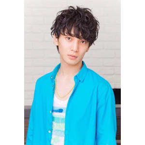 重めマッシュパーマ