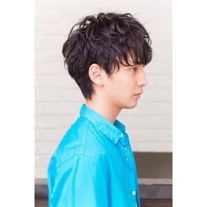 重めマッシュパーマ