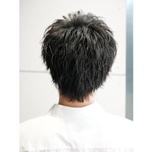 ゆるふわ波巻きメンズパーマ