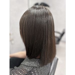 大人美髪ボブ×サイエンスアクア