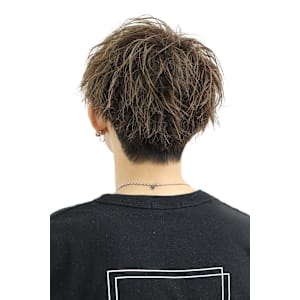 2WAY前下がりセンターパート