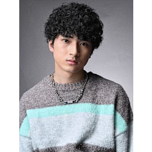 外国人風パーマ スペインカール