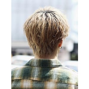 波巻きスパイラルパーマツイストスパイラルパーママッシュウルフ