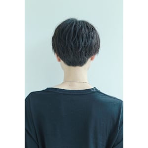 ナチュラルセンターパートブルーブラック