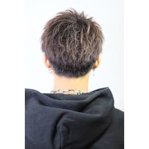 アップバング　刈り上げ