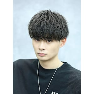 ナチュラル束感マッシュ