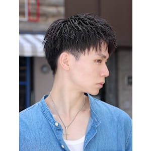 ラフハーフアップ