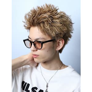 ハイトーンスパイキーショート - LIPPS hair 大宮 annex【リップスヘアー】【リップスヘアー オオミヤ アネックス】掲載中