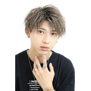 2WAY前下がりセンターパート