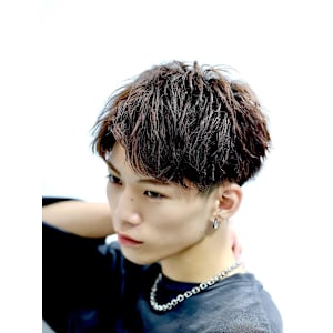 ハーフアップショート