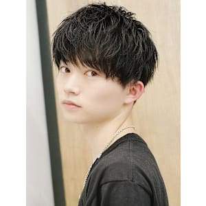 ナチュラル束感クールマッシュ