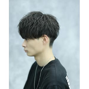 ナチュラル束感マッシュ