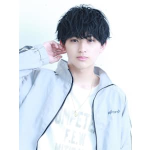 爽やか、緩めのメンズパーマ