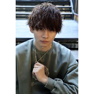 【波巻パーマ】前下がりマッシュ