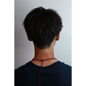 シースルー束感ヘア