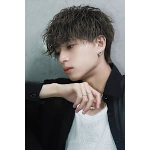 韓国風無造作マッシュ