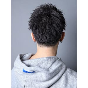 ソフトツイストで決まる！アップショート