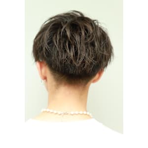 ハーフアップバング