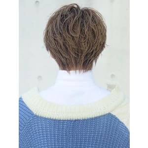 緩めスパイラルセンターパート