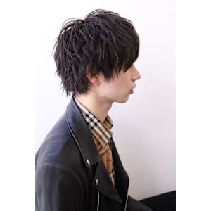 2ブロ　ショートマッシュ