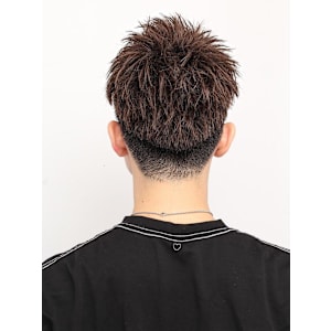 ツイストグレージュショート