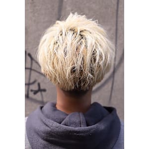 【ほつれ束感】ハイトーンマッシュ