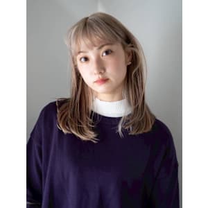 【daichi】ベージュカラー/セミロング - MOON by KENJE【ムーンバイケンジ】掲載中