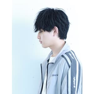 爽やか、緩めのメンズパーマ