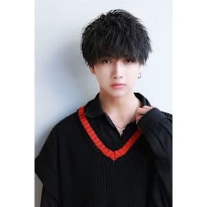 ソフツイスト無造作マッシュ