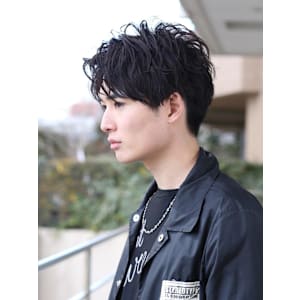 韓流マッシュ刈り上げ