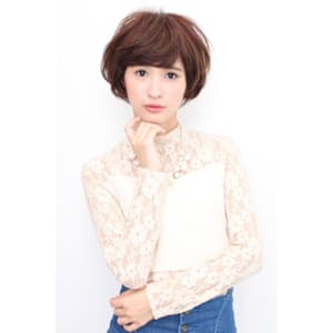 艶髪♪ブラウン×ブリーチなしカラー