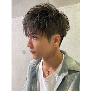 人気のバランスのツイストショート