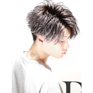 前下がりマッシュショート