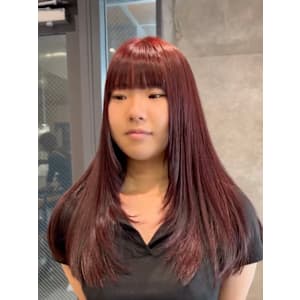 レイヤーカット/チェリーレッド