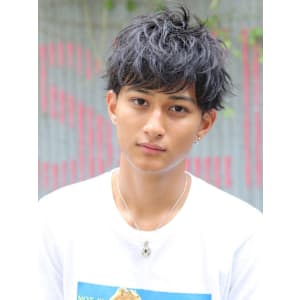 ツーブロックイメチェンマッシュ