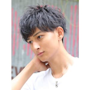 ツーブロックイメチェンマッシュ