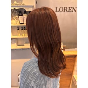 ＊LOREN＊ピンクブラウン