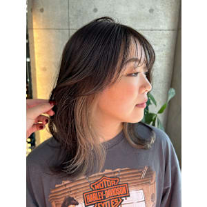 イヤリングカラー/ミルクティーベージュ