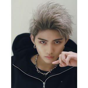 無造作オーバーアップ