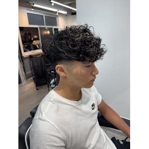 メンズ/フェード/ツイスパ/フェード/メッシュ/短髪/大宮