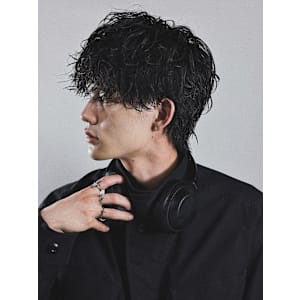 波巻きシャドウパーマ