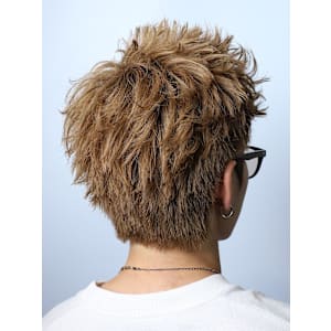 ハイトーンスパイキーショート