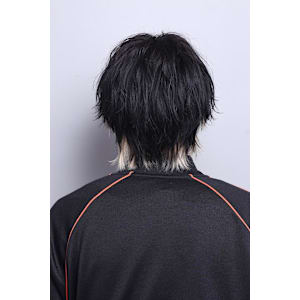 コンマヘアメンズウルフインナーカラー