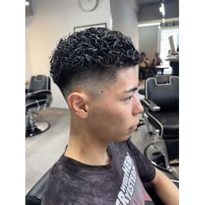 メンズ/フェード/ツイスパ/フェード/メッシュ/短髪/大宮